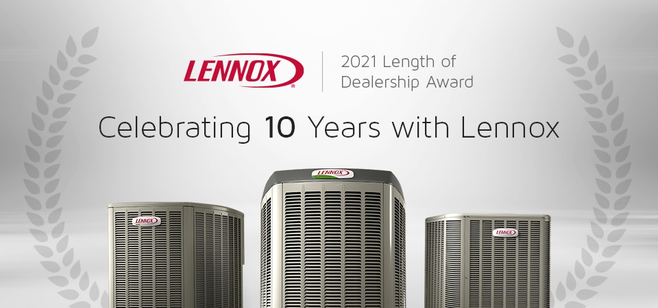 LOD-Award-10 Celebrating 10 years with Lennox